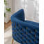 Causeuse en velours Cristen-552243111