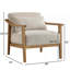 Fauteuil d'appoint avec coussin lombaire Reagan-1384726415