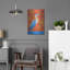  «Blue Heron» par Casey Craig, art mural en métal, 12 po x 16 po-246225733
