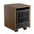 Dr. Infrared Heater Dr-123 Indoor Portable Space Heater With Remote Control, 1500w Dual Heating, 4 Wheels For Mobility, Programmable Timer, Thermostat, Ultra Quiet, Coffee