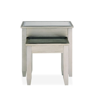 Christopher Glass Top Nesting Tables