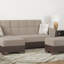 Primenest Skyhaven Collection Upholste Ottoman With Storage,-PU Chenille