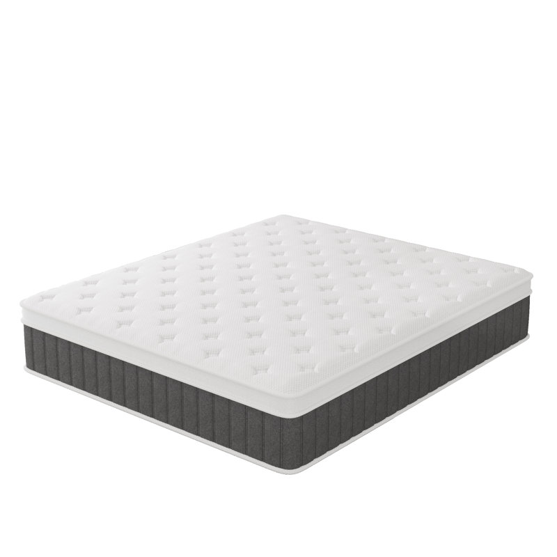 33cm Medium Gel Memory Foam Pocket Sprung 2500 Mattress, Double (4'6)
