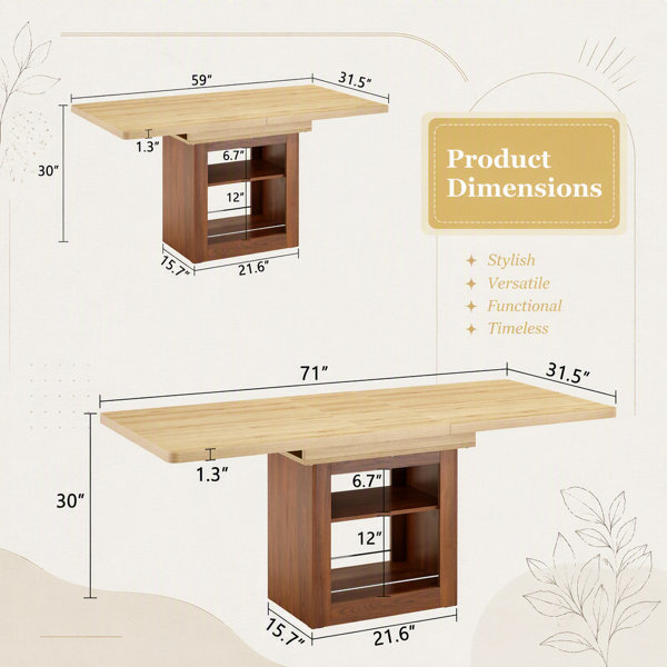 Dimensions du produit