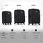 Ensemble de 3 valises extensibles Softside Valise