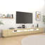 Lafollette TV Stand with LED Lights HiFi Entertainment Center Storage Furniture-1617408425