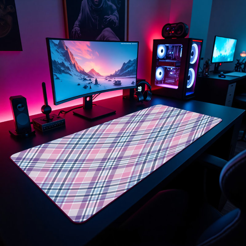 Polyester Desk Pad, 31.5x15.5