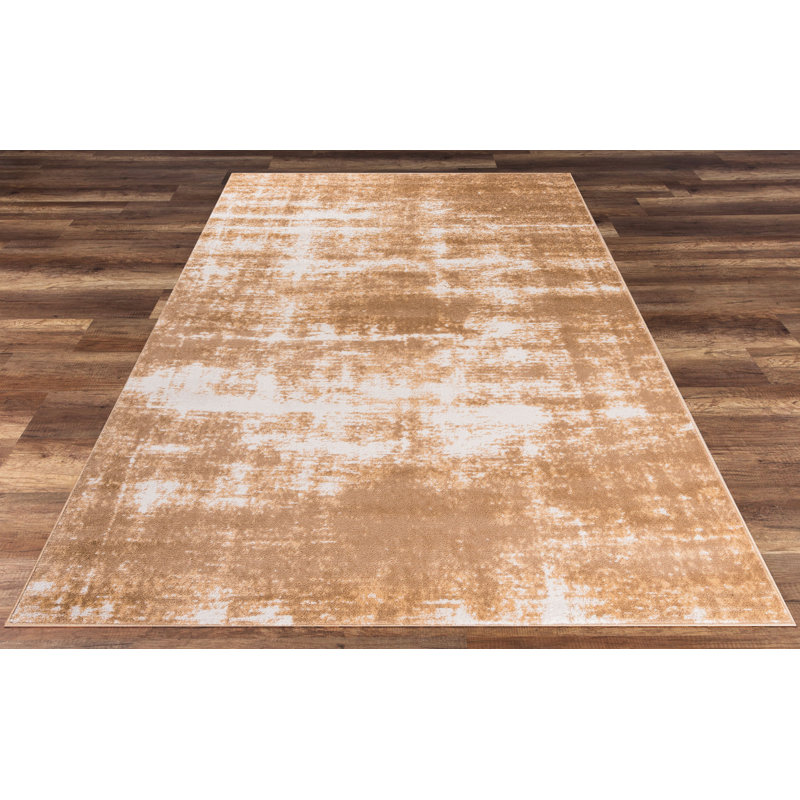 Burkhardt Abstract Indoor Rug, Rectangle 2'2" x 3'