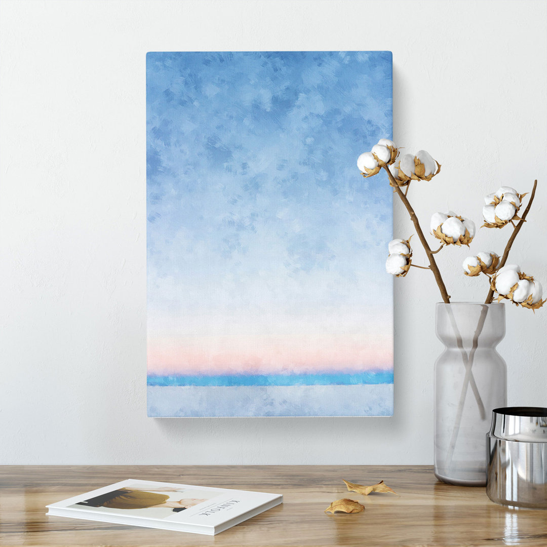 Sunrise At Salar De Uyuni In Bolivia - Wrapped Canvas