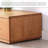 Simple Solid Wood Cherry Burlywood TV Stands