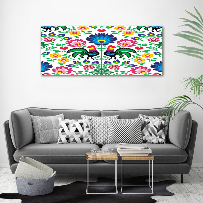 Ethnic Pattern - Wrapped Canvas Print