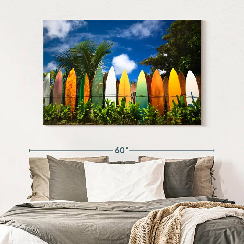 Senne Surfboard Row, 34" H x 51" W