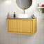 Meuble-lavabo mural simple 30 po avec comptoir