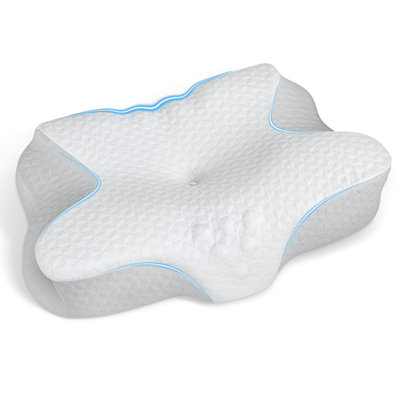 Luxury Ergonomic cooling pillow Contour memory foam pillow For Neck Pain and Pain Relief, Orthopedic Bed Pillows Adjustable for Customizable Height