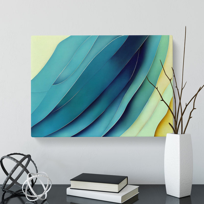 Timeless Modern Abstract Art - Wrapped Canvas, 50cm H x 76cm W x 3cm D