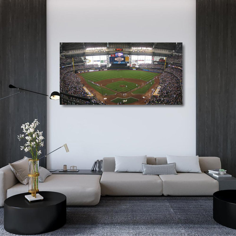 Miller Park, 24" H x 48" W