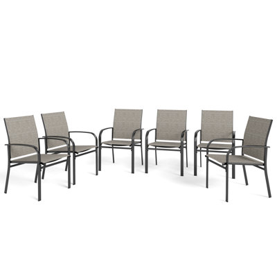 Takeya Patio Dining Armchair by Red Barrel Studio