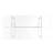 Turner Glass Top Metal Base Dining Table