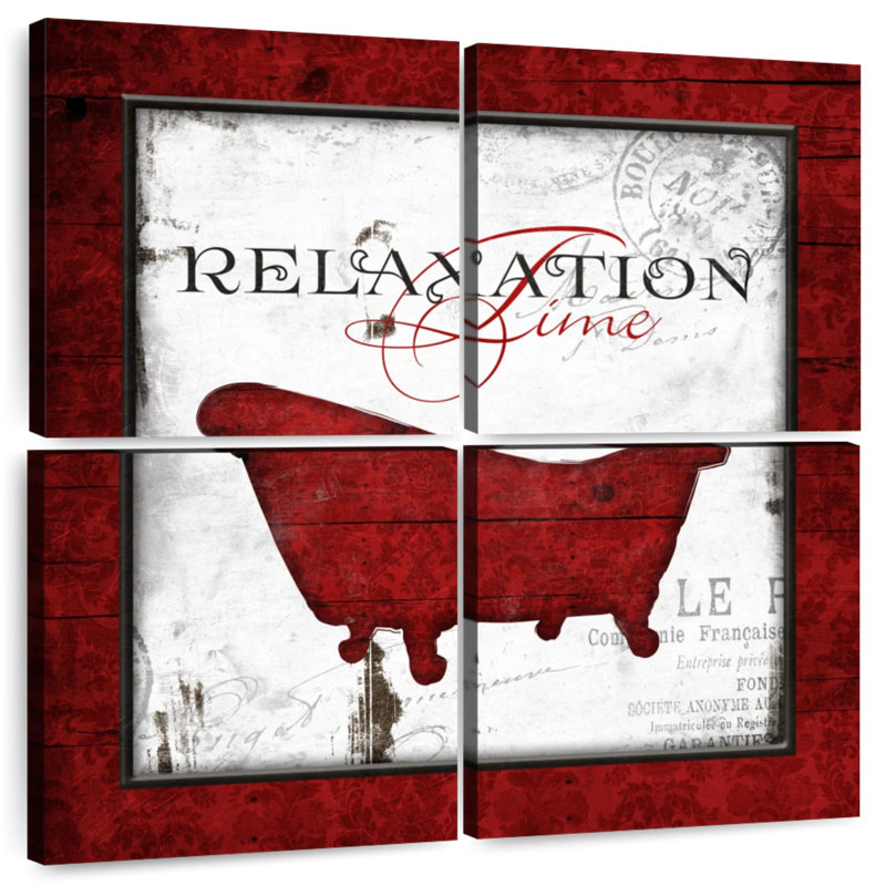Kerrick Crimson Relaxation Time, H 26 po x l 26 po