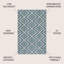 Tapis intérieur / extérieur bleu / gris Fidel-1375270740