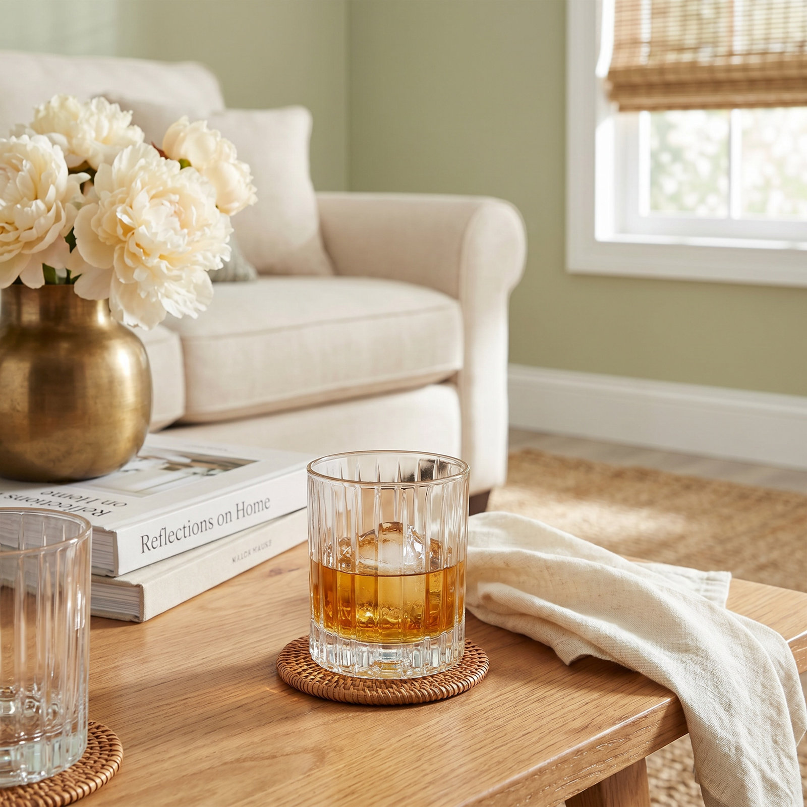 Libbey Ribbed Whiskey Glass