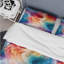 Colorful Watercolor Whirls Echos II - Ensemble de housse de couette géométrique-1612046447