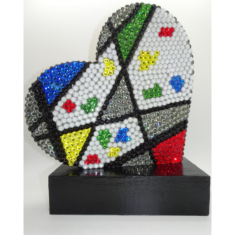 Eddie Bruckner Swarovski Heart