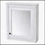 Armoire de salle de bain murale moderne avec tablettes réglables et miroir pour optimiser l'espace-1467762816
