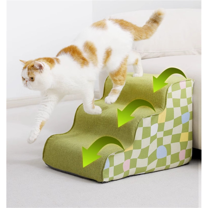 Petit escalier pour chien, Vert