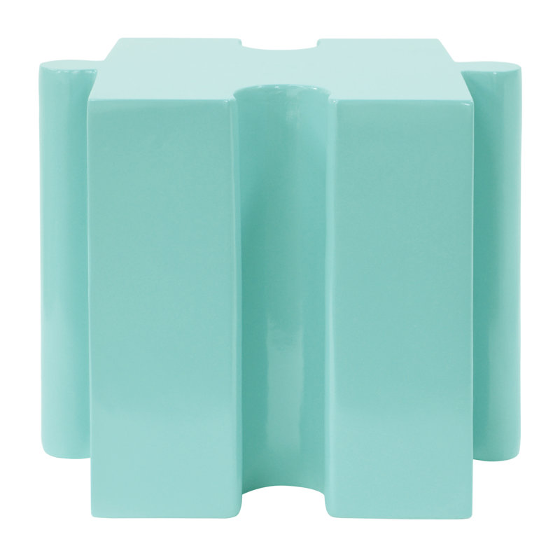 Table d'appoint modulaire Convex Edge MGO - Table d'appoint intérieure / extérieure, vert clair | Idée de cadeau, Vert