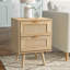 40cm W Solid Wood Bedside Table