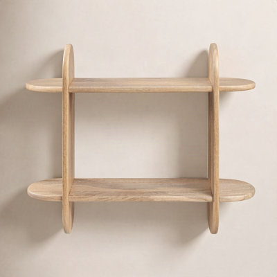 Fuller 28" Solid Wood Tiered Shelf