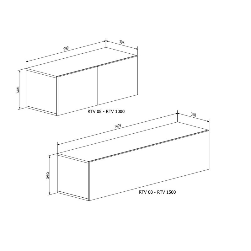 Alixton Entertainment Unit for TVs up to 88''