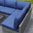 Outdoor Replacement Cushions for Patio Furniture,Water-Resistant Sofa Cushions for Rattan Wicker Sectional Patio Conversation Sets,14-Piece Outdoor Couch Cushions Patio Sofa Cushions-1724610