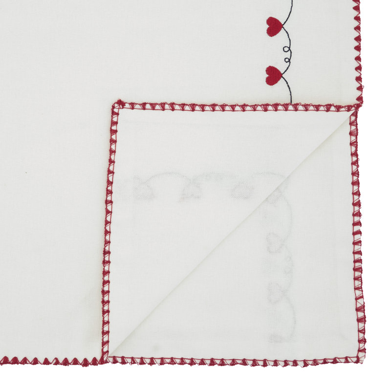 Chemin de table Classic Border Heart