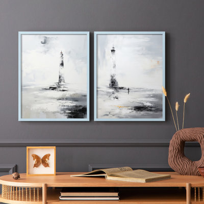 Reproduction encadrée NAUTICAL Series DV-Premium - prête à être accrochée - aucun clou requis - aucun clou requis