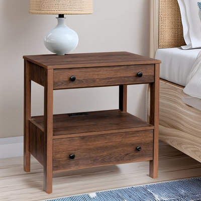 Rae Engineered Wood Nightstand by Winston Porter
