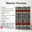 Rideau de douche Boho Blossoms - Premium-609830610