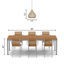 Luminaire suspendu en rotin l 13 po Vanessa 