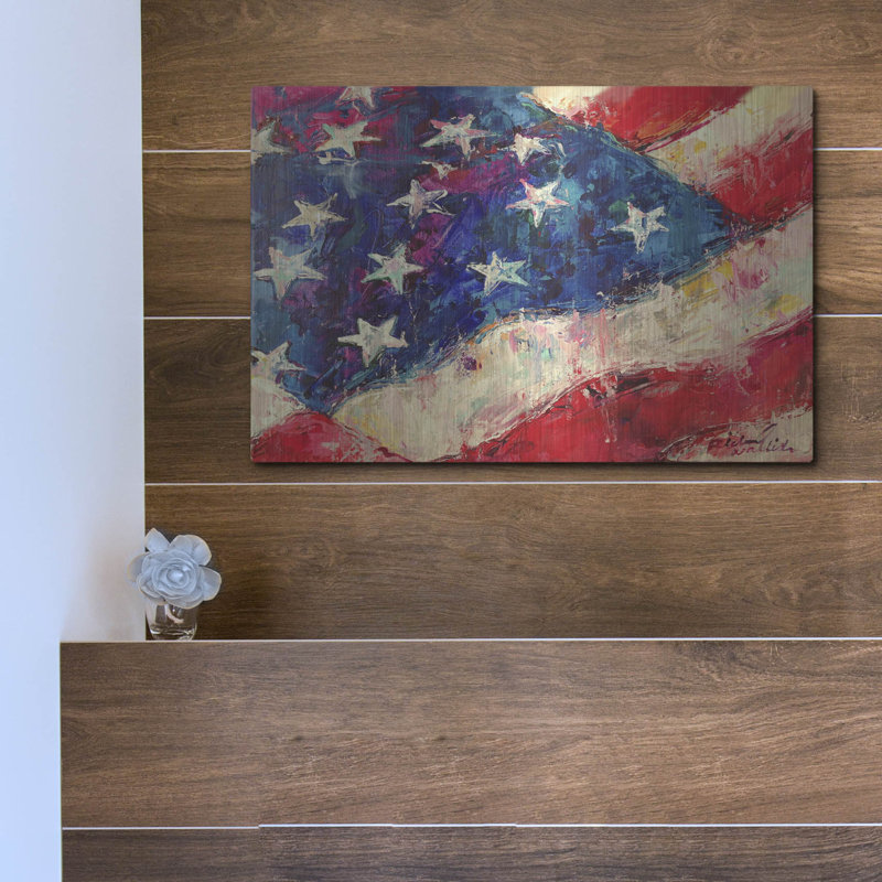 "Artflag" par Richard Wallich, H 12 po x l 16 po