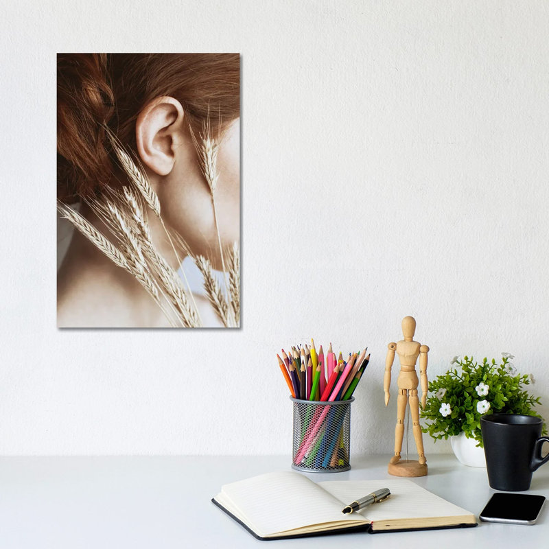 Rye 1 Piece Wrapped Canvas Wall Art, 20.32 cm H x 30.48 cm W