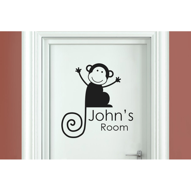 Animals Wall Decal, Black