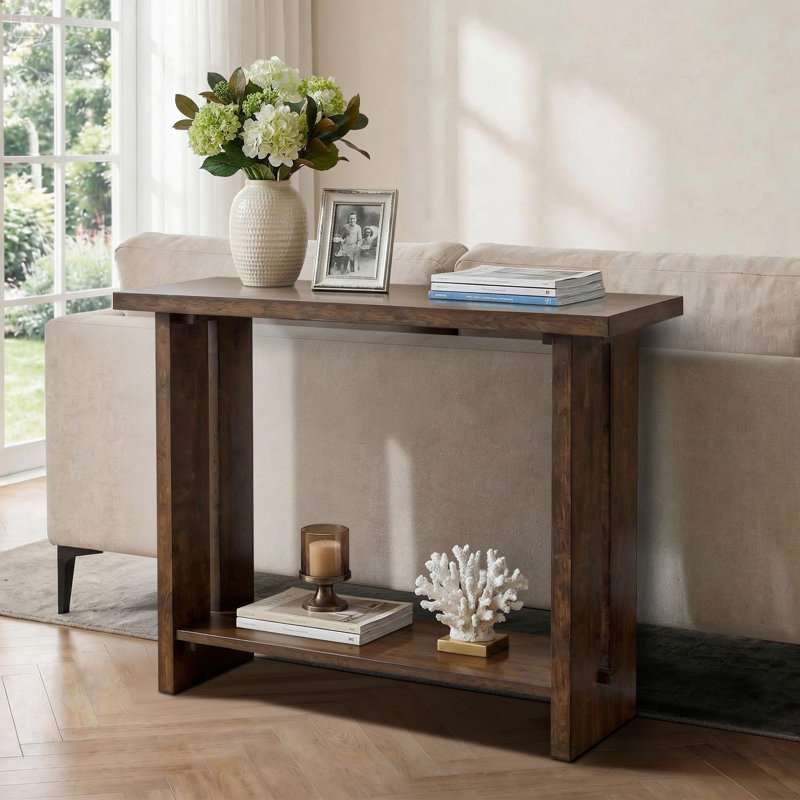 Shiloh Console Table with Lower Shelf
