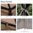 9.6X9.6FT Gazebo Steel, Mosquito Net For Garden Use With Double Roof (Taupe)-123219083