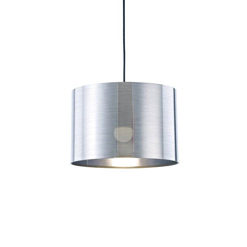 Iyanna 1 - Light Black Kitchen Island Pendant, 112cm H x 30cm W x 30cm D, Metallic Chrome