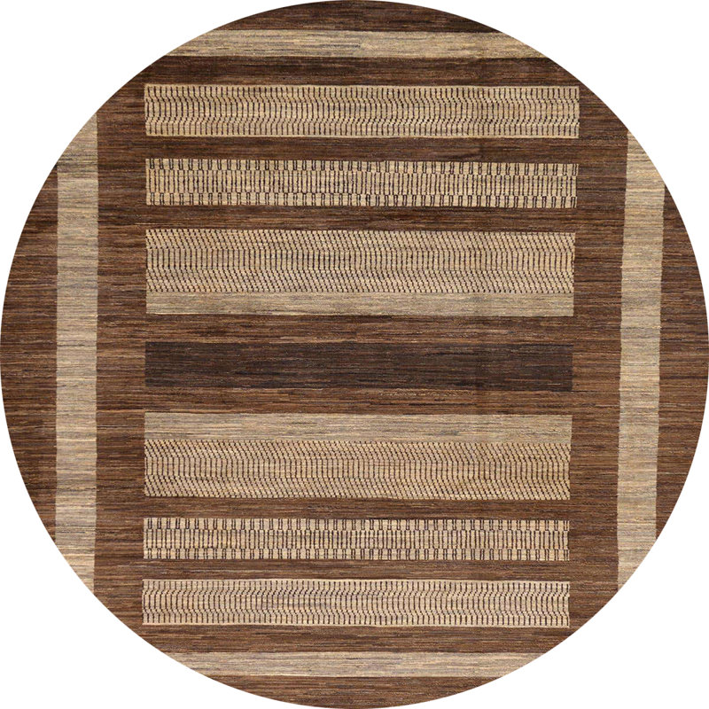 Abstract Indoor Rug, Round 3'