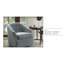 Fauteuil demi-tonneau pivotant capitonné en velours Arcanum-60589613