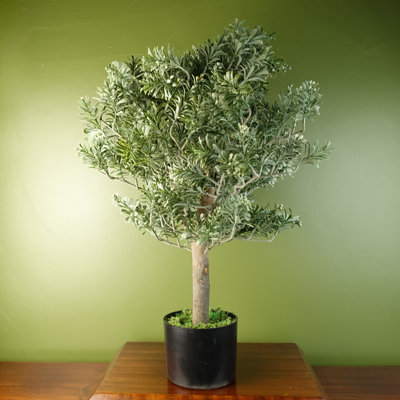 70cm Faux Evergreen Plant in Pot Liner