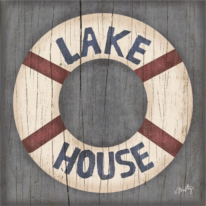 «Lake House» par Misty Michelle, art mural encadré