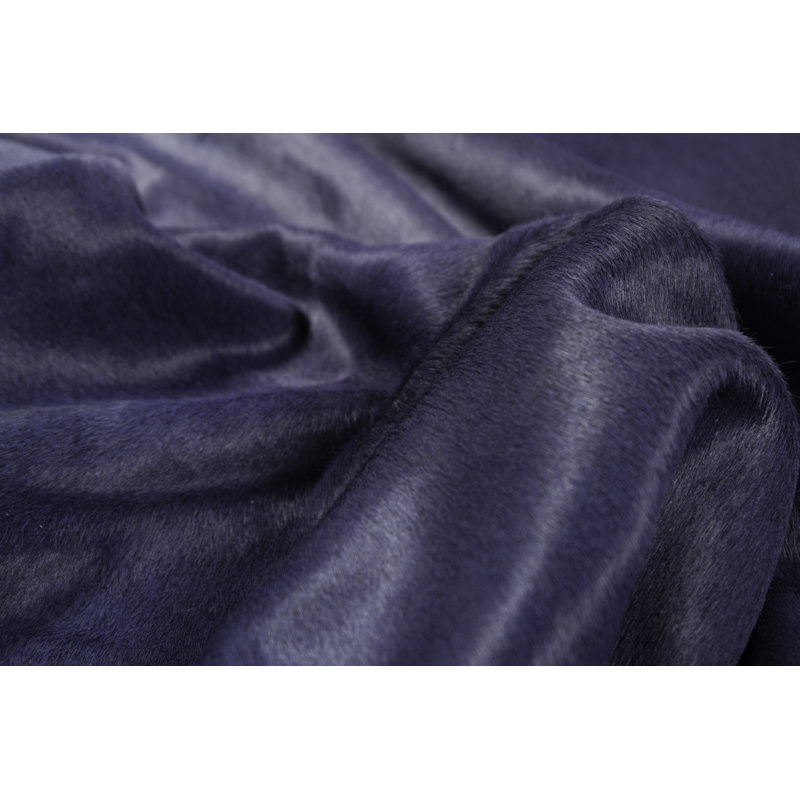 Tapis bleu marine fait à la main Plainsboro